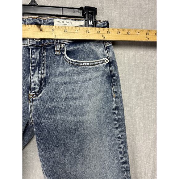 rag & And Bone Dre Low Rise Slim Boyfriend Jean in Nora 26 - Picture 5 of 10